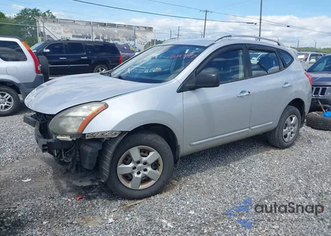 2014 Nissan Rogue Select S from USA, damaged, VIN JN8AS5MT5EW606189